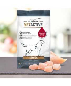 10 kg PLATINUM Vetactive Senior Hundefoder 