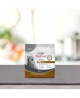 400 gram PLATINUM MeatCrisp Adult Iberico kattemad Kattemad fra PLATINUM&nbsp;som din kat vil elske. For første gang har en Freshmeat