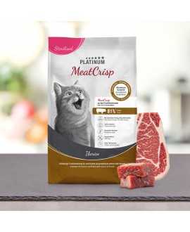 12 kg PLATINUM MeatCrisp Sterilised Iberico kattemad